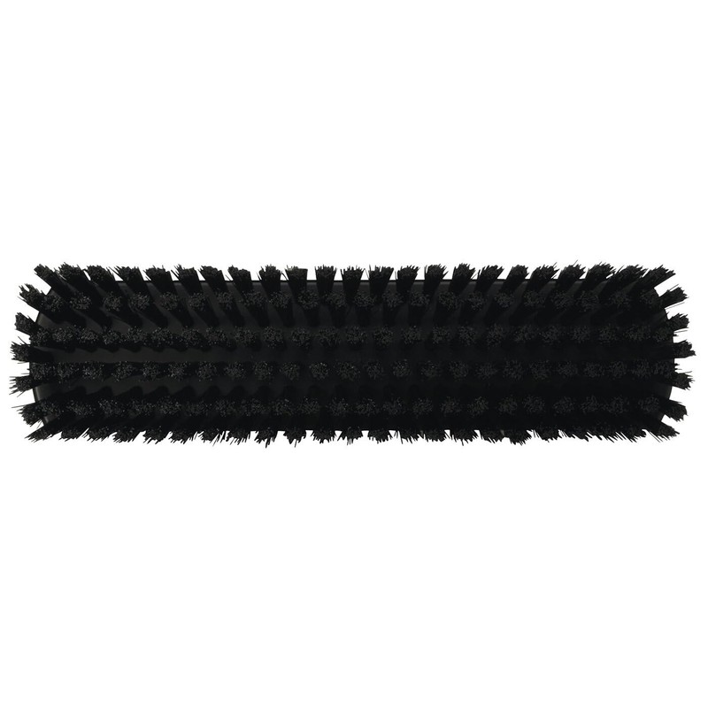 Vikan 70609 Deck Scrub, 11-3/4" Polyester Bristle, Black