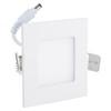 Ceiling Light 12V 3W Interior Roof Square Lamp for Marine