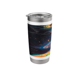 Electric Oil Slick Stainless Steel Insulated Tumbler