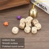PATIKIL 15mm Wooden Dice, 10Pcs Numbers 1-6 Cube Dice with