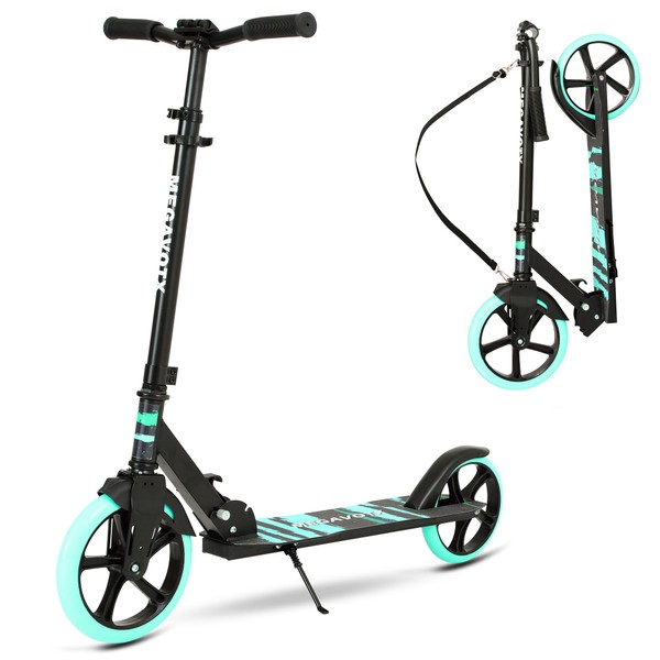 Megavotx Foldable Kids Scooter with 9" Front Sturdy Wheel -
