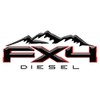2 x Black & Red Matte FX4 Diesel 3D 2-Color