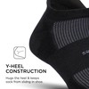 Feetures High-Performance Cushion No Show Tab Solid- For Men &