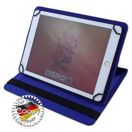 COOVY® Universal 2.0 360° Rotation Cover for All 9/10/10.1 Inch Tablet Models Case Protective Stand Universal 10.1 Dark Blue