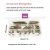 M6 Baby Crib Hardware Replacement Kit, cSeao 50pcs Socket Cap