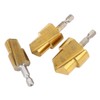 PPR Pipe Reamer Bits, 3Pcs High Carbon Steel PVC Pipe