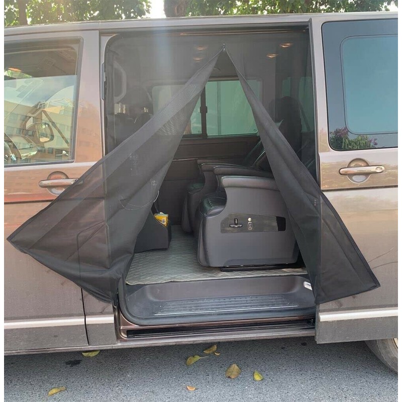 BKICKI VW T5 T6 Magnetic Fly Screen Sliding Door Motorhome