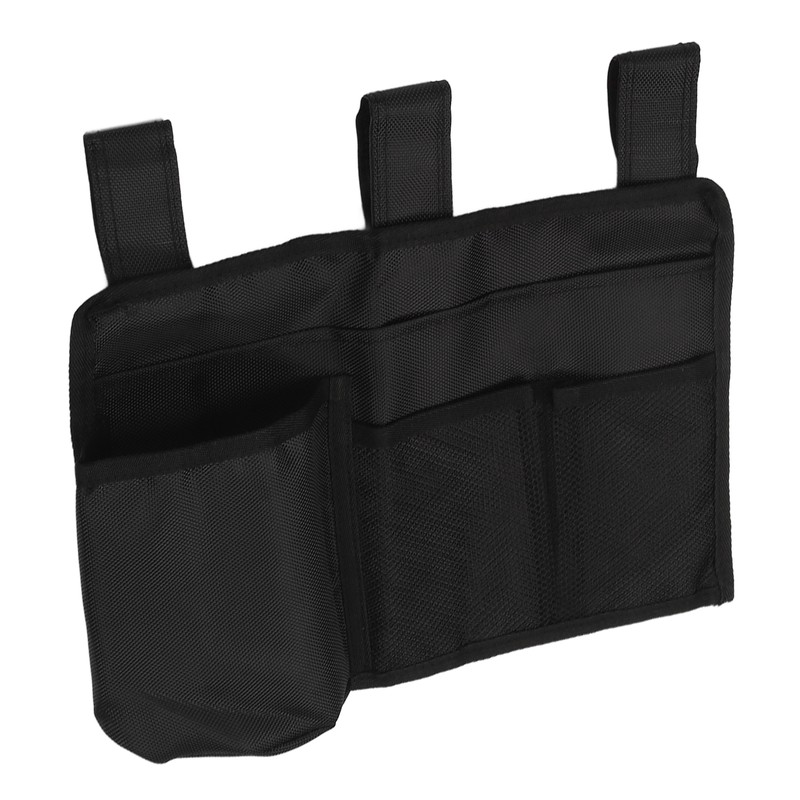 Bedside Storage Bag Nylon Bed Rail Hanging Organizer Pocket for