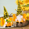 ZTML MS Bumble Bee Gnomes Plush, 2pcs Handmade Honeybee with