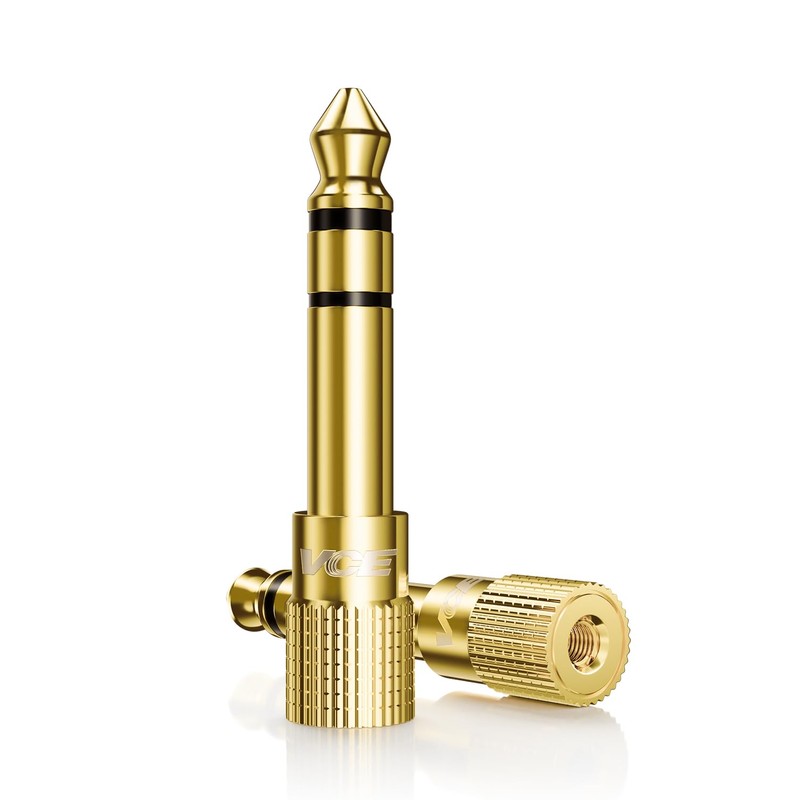 VCE 6.35mm (1/4 inch) Male to 3.5mm (1/8 inch) Female