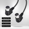 Poyiccot DIN 8 Pin Cable, DIN 8 Pin Male to