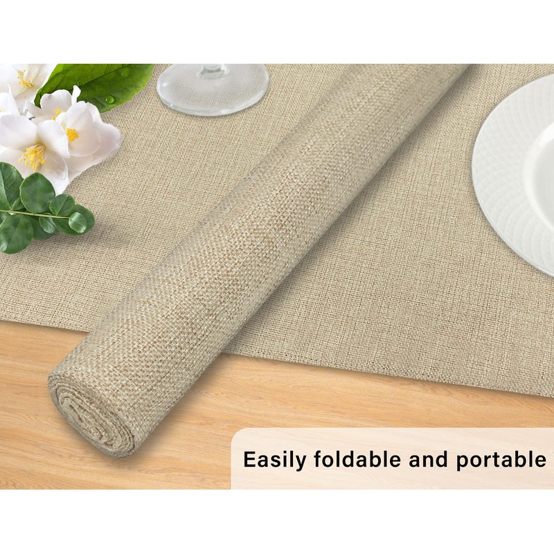 ablieve Manteles individuales para mesa de comedor Juego de 6
