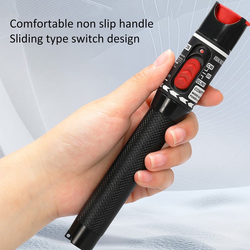 50MW 50km Optical Fiber Tester Pen with FC to LC