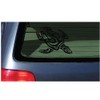 Sea Turtle Tribal Water Monster Vinyl Window Decal Sticker Honu