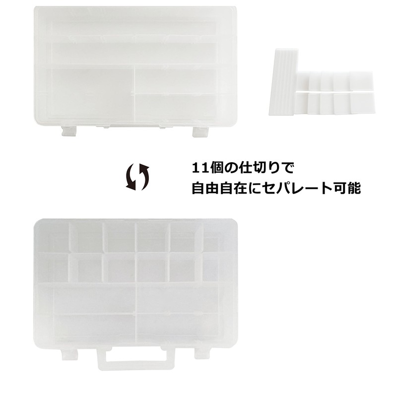 MEIHO Feeder Box No. 1800 Clear