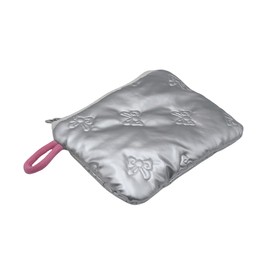 Pamayaneen Zipper Coin Wallet for Women Girls Small Change Purse Card Holder Cotton Padding Clutch Mini Quilted Puffer Pouch