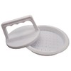Handy Housewares Plastic Burger Press Patty Maker - Make 4" Hamburger Patties from Ground Meat (1 Pack)