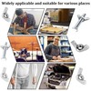 Wing Nut M6, Pack of 120 Stainless Steel Butterfly Nut,