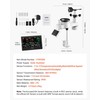 VEVOR 7-in-1 Wireless Weather Station, 7.5-Inch VA Display, Solar Powered