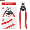 MAXPOWER Wire Cutter, 8-Inch Wire Rope Cutters for Steel Wire,