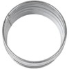 4" Inch Galvanized Metal Vent Duct Connector - Round Extension