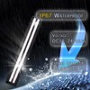 PGTOPONE Switchback White/Amber LED Front Side Marker Headlight Daytime Running