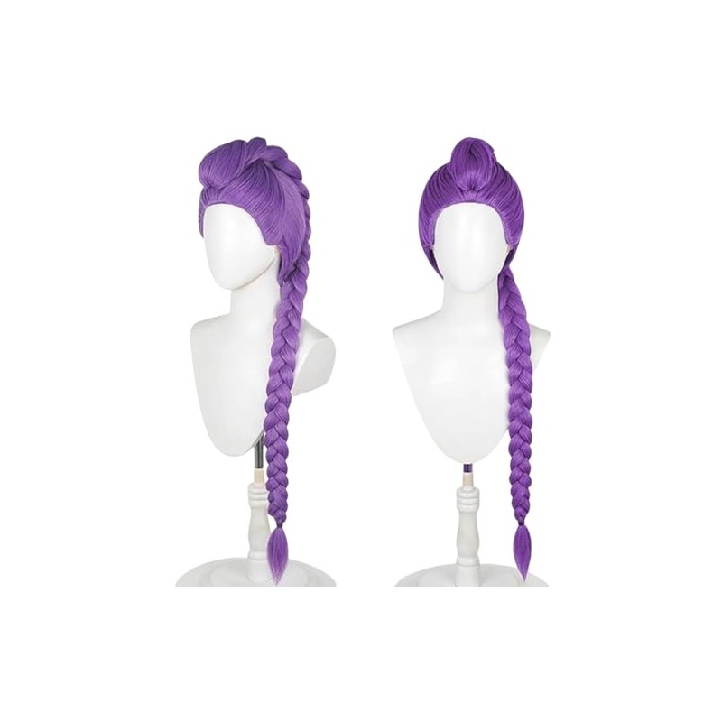 Rumi Wig for Kids，Girls Halloween Cosplay Wig Props Purple