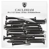 Cauldham Oil Rubbed Bronze Wood Screws #9 x 1-1/2 Inch