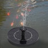 Solar Powered Floating Fountain Bird Bath Water Pump Garden Pond