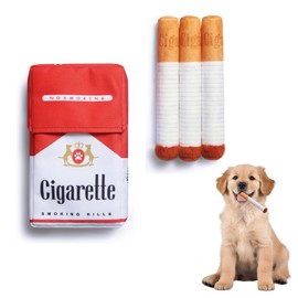 Half Forest 4 Stück Hundespielzeug Zigarette Interaktives Hundespielzeug Lustige Zigarettenform Für Kleine, Mittelgroße Und Große Hunde, Tierliebhaber