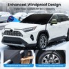 REEVAA Upgraded Car Windshield Cover for Ice & Snow [All-Weather