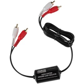 Parts Express Audio System Ground Loop Noise Filter Isolator Kit