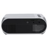Mini Projector Silver Micro Portable 1080P LED Multi Function for