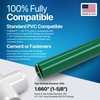 FORMUFIT PVC Pipe, 1-1/4" Size, (1.660" Actual OD) Sch 40
