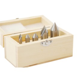 SHARS 90 Degree HSS Single Flute Countersink Set New 404-0208 P