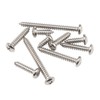 MOOPW Round Head Wood Screws - Stainless Steel 304 Self-Tapping