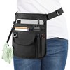 Rexmica Waitress Server Apron with Multiple Pockets and Adjustable Belt,