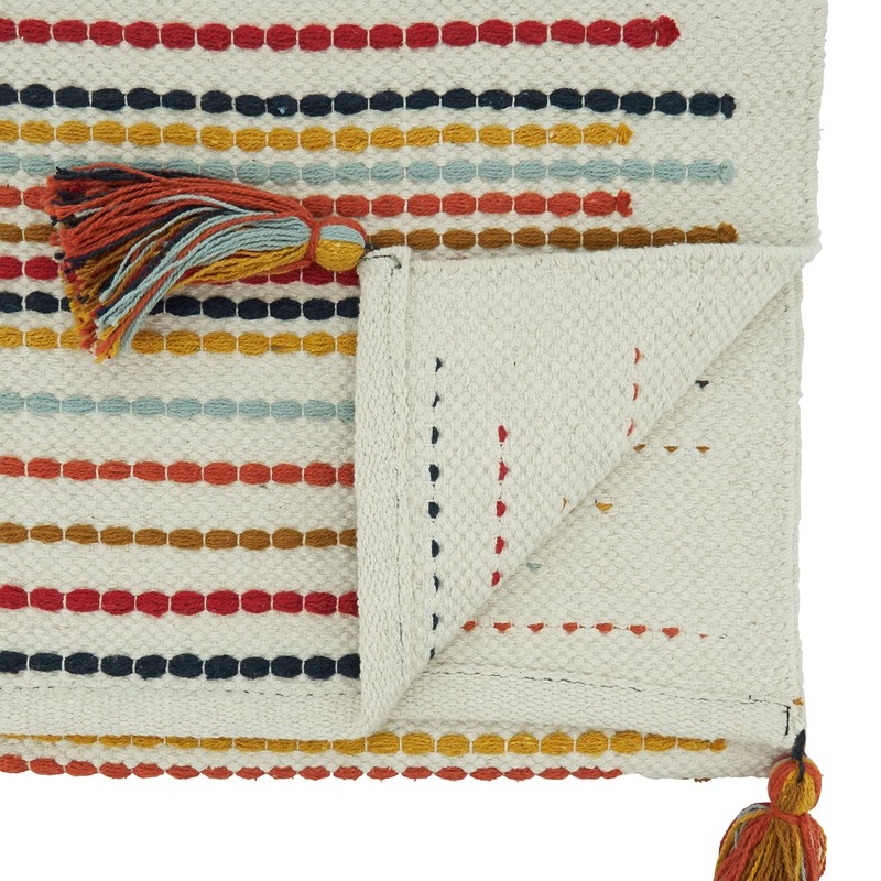 Chunky Striped Table Runner