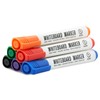 Magnetic Innovations Pack of 6 Coloured Dry Wipe Whiteboard Marker