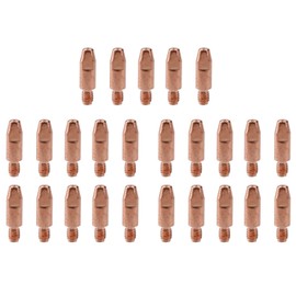 0.8mm Mig Welding Welder Round Contact Tips for MB25 MB36 Euro Torches 25pk