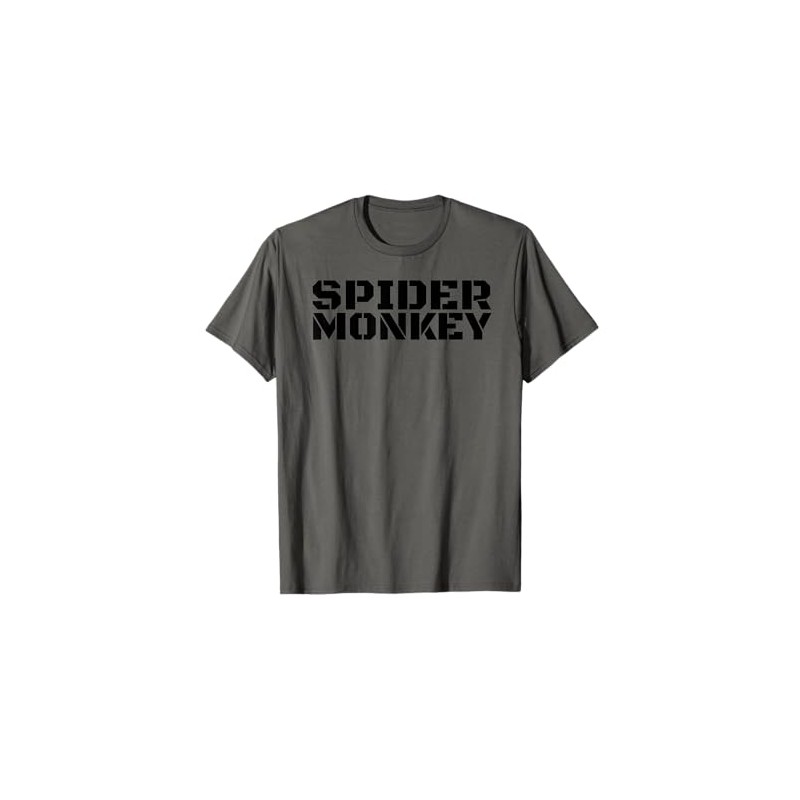 SPIDER MONKEY Funny Animal Jungle Humorous Gift Idea T-Shirt