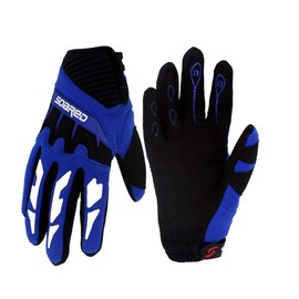 Gtopart Breathable 50 g Children's Cycling Gloves, Skateboard Gloves, Roller Skating Gloves (Blue, XXS)