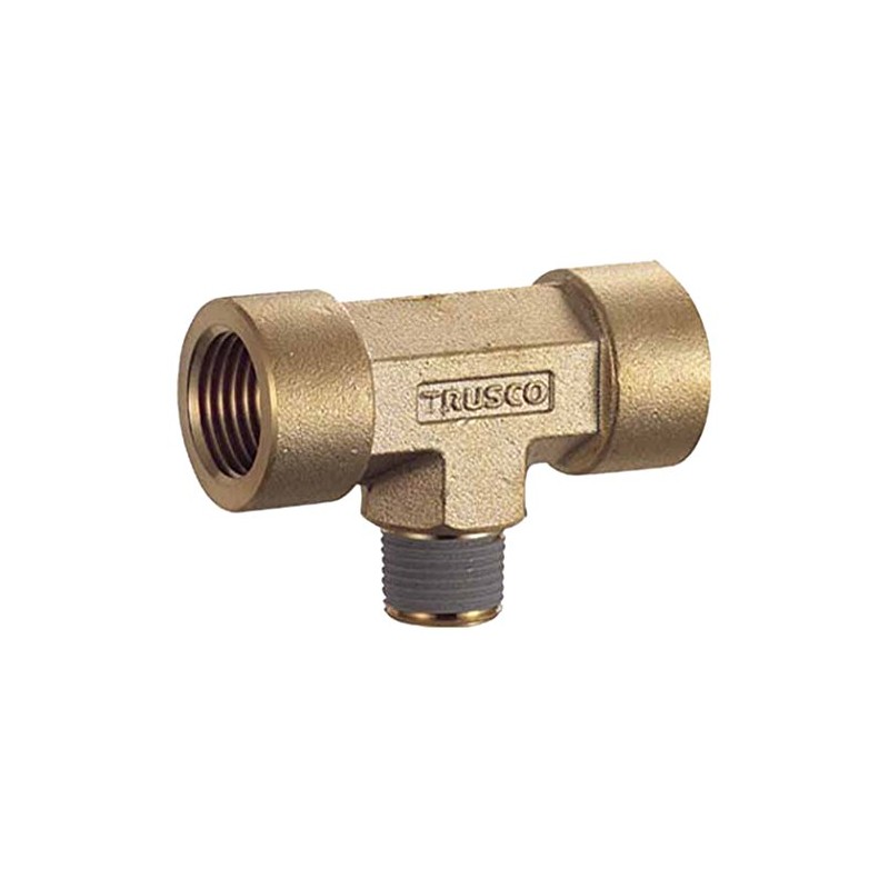 TRUSCO TN-0213T Threaded Fitting Cheese RC3/8XR1/4XRC3/8 Dia