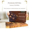 Wood Cutting Board for Kitchen,Walnut Chopping Board with Gift Box,Butcher