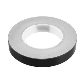 X AUTOHAUX 0.8" Width 164ft Decorative Strips Waterproof Reflective Tape Sticker Warning Tape Black for Car Motorcycle