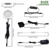AIBOO LED Under Cabinet Lighting Kit 4 Packs 12V Low
