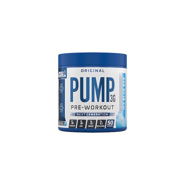 Applied Nutrition Pump Pre Work Out Icy Blue Raz 375g