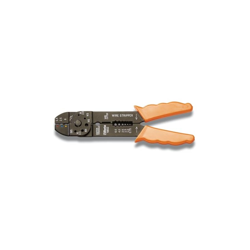 Beta 16020001 Model 1602 Crimping Plier for Insulated Terminals, Light