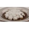 Indian Soapstone Incense Burner - Stainless Steel Strainer & Heat