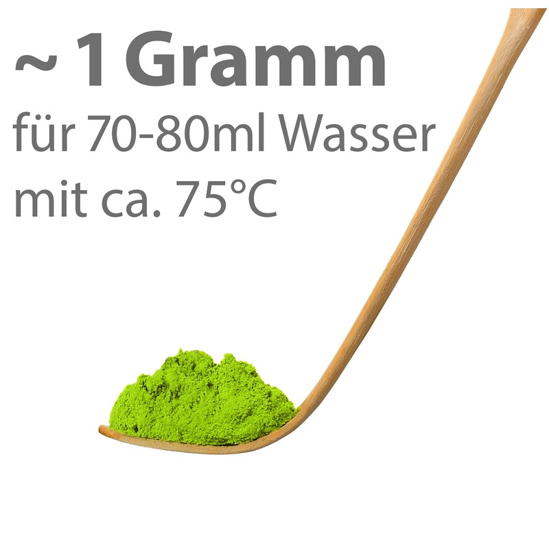 Matcha-Set 3-teilig moosgrün,bestehend aus Matcha-Schale, Matcha-Löffel und Matcha-Besen (Bambus) in